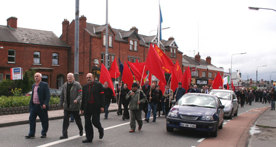 O'Riordan funerage cortege